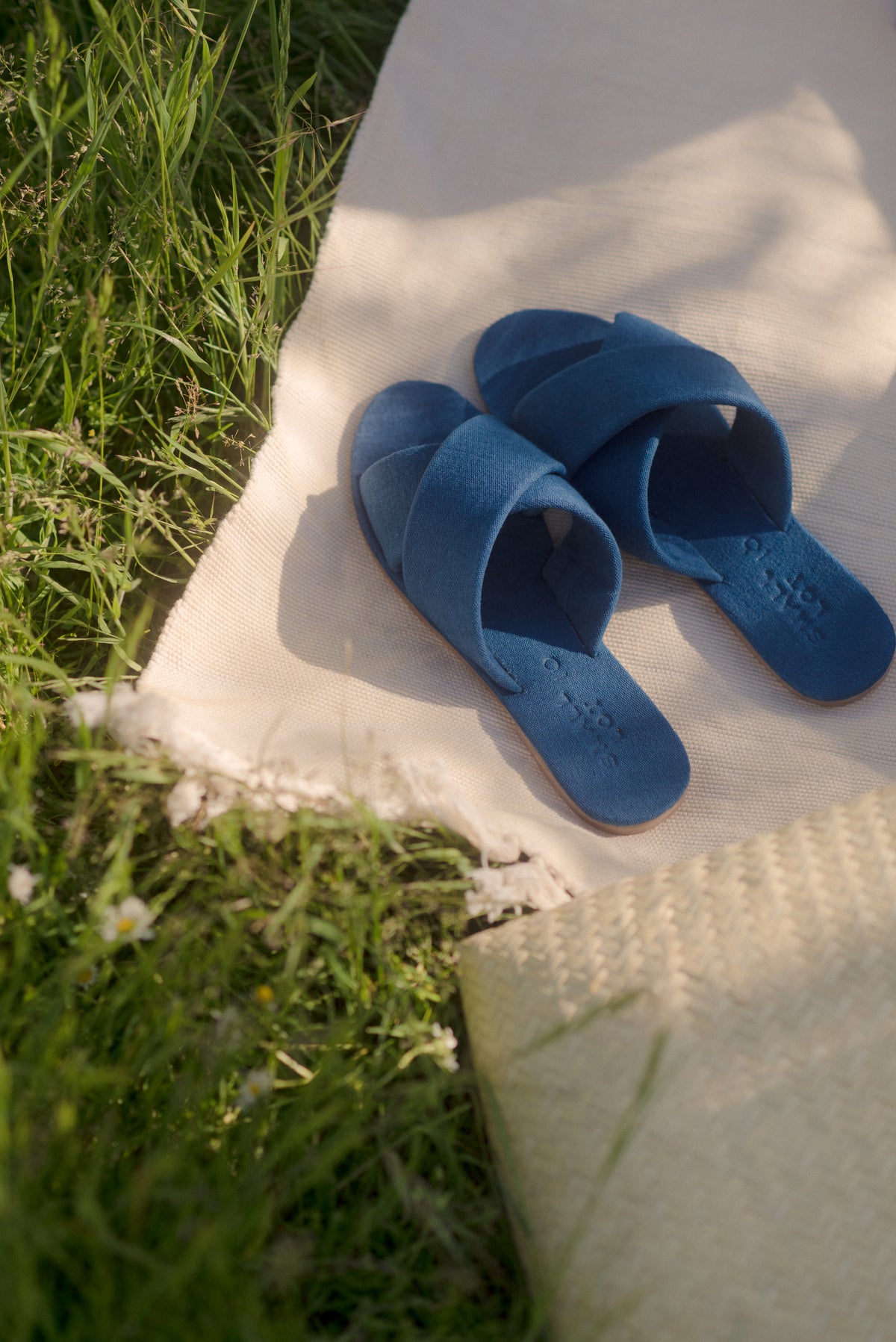 Slide Sandals | Indigo