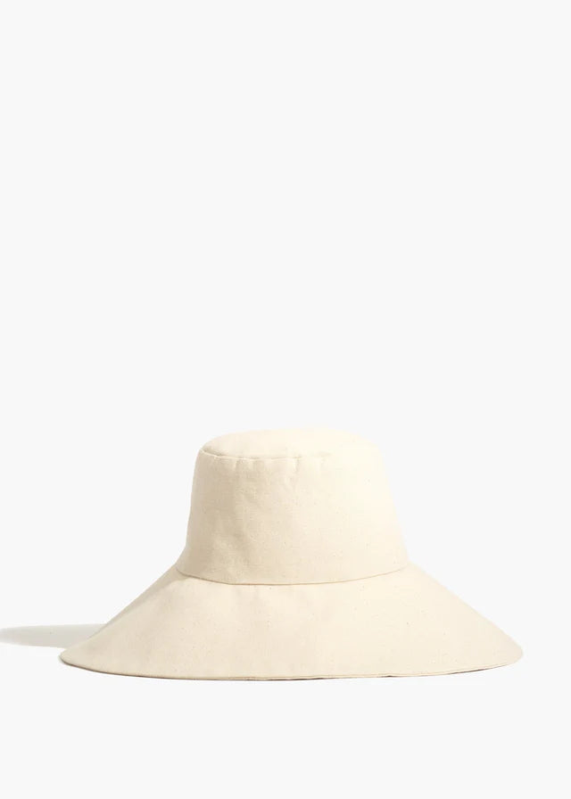 Canvas Hat | Wide Brim | Natural