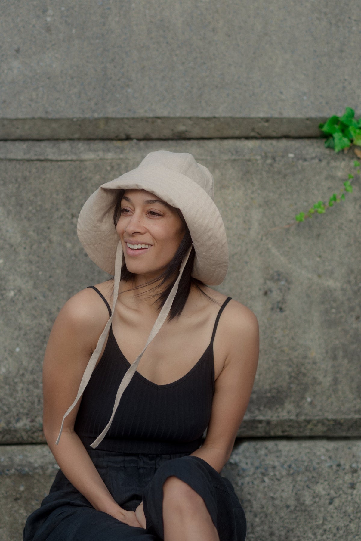 Oat | Linen Hat